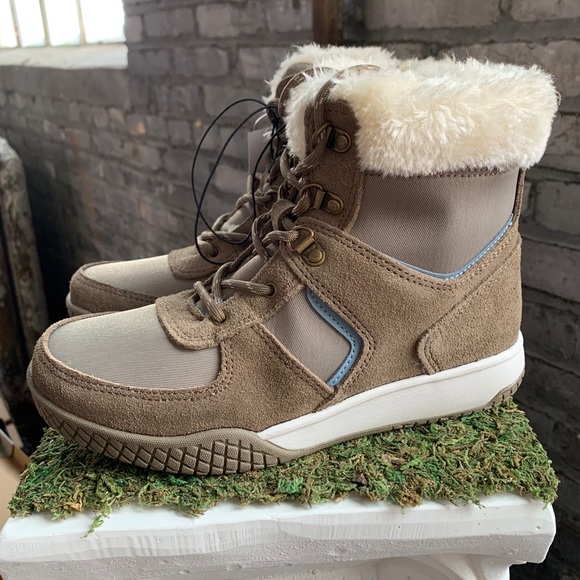 NWT Women’s Weatherproof Chloe Leather Boot Tan - Picture 5 of 8